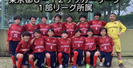 2023 三井のリハウス東京都U-12サッカーリーグ T1リーグ  3位（10/22現在）